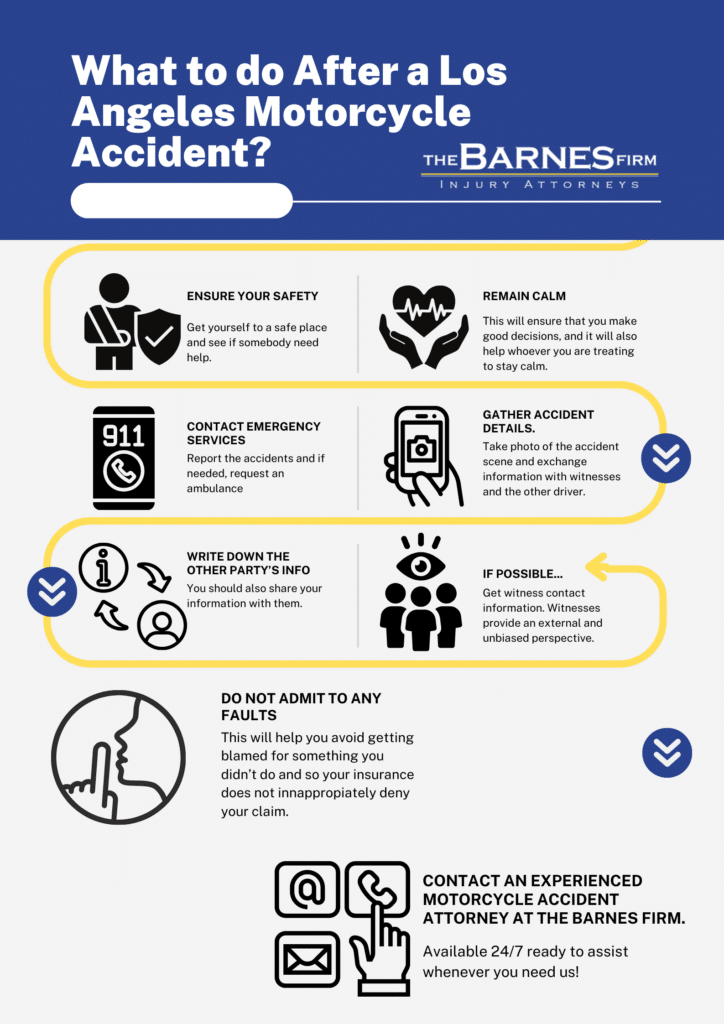 What to do After a Los Angeles Motorcycle Accident?